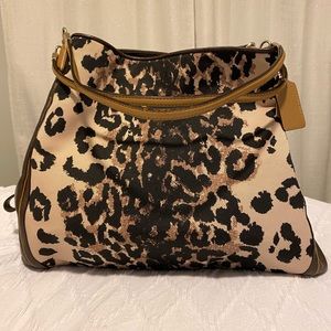 Coach Large Madison Phoebe Shoulder Bag in Ocelot